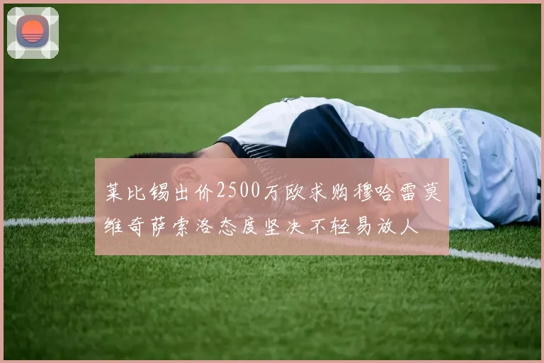 莱比锡出价2500万欧求购穆哈雷莫维奇萨索洛态度坚决不轻易放人