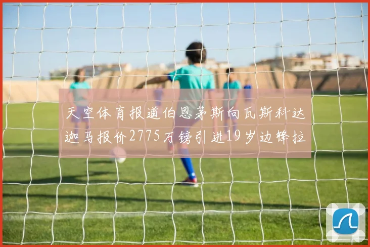 天空体育报道伯恩茅斯向瓦斯科达迦马报价2775万镑引进19岁边锋拉扬