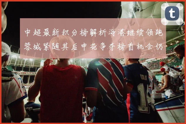 中超最新积分榜解析海港继续领跑蓉城紧随其后申花争夺榜首机会仍在